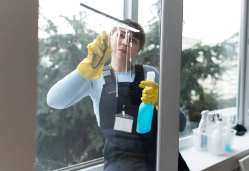 Nettoyage de vitres intérieures et extérieures à Marcenod